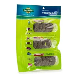 Petsafe Busy Buddy Natural Rawhide Rings Variety Pack Natural Dog Chews - Medium