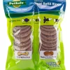 Petsafe Busy Buddy Natural Rawhide Rings Natural Dog Chews - Peanut Butter - Large - 24 Pack