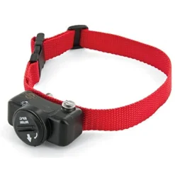 Petsafe Deluxe Ultralight Receiver Collar Dog Fencing & Zone Controls - Red - Under 8 Lbs