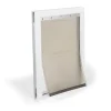 Petsafe Freedom Aluminum Pet Door - White - Large