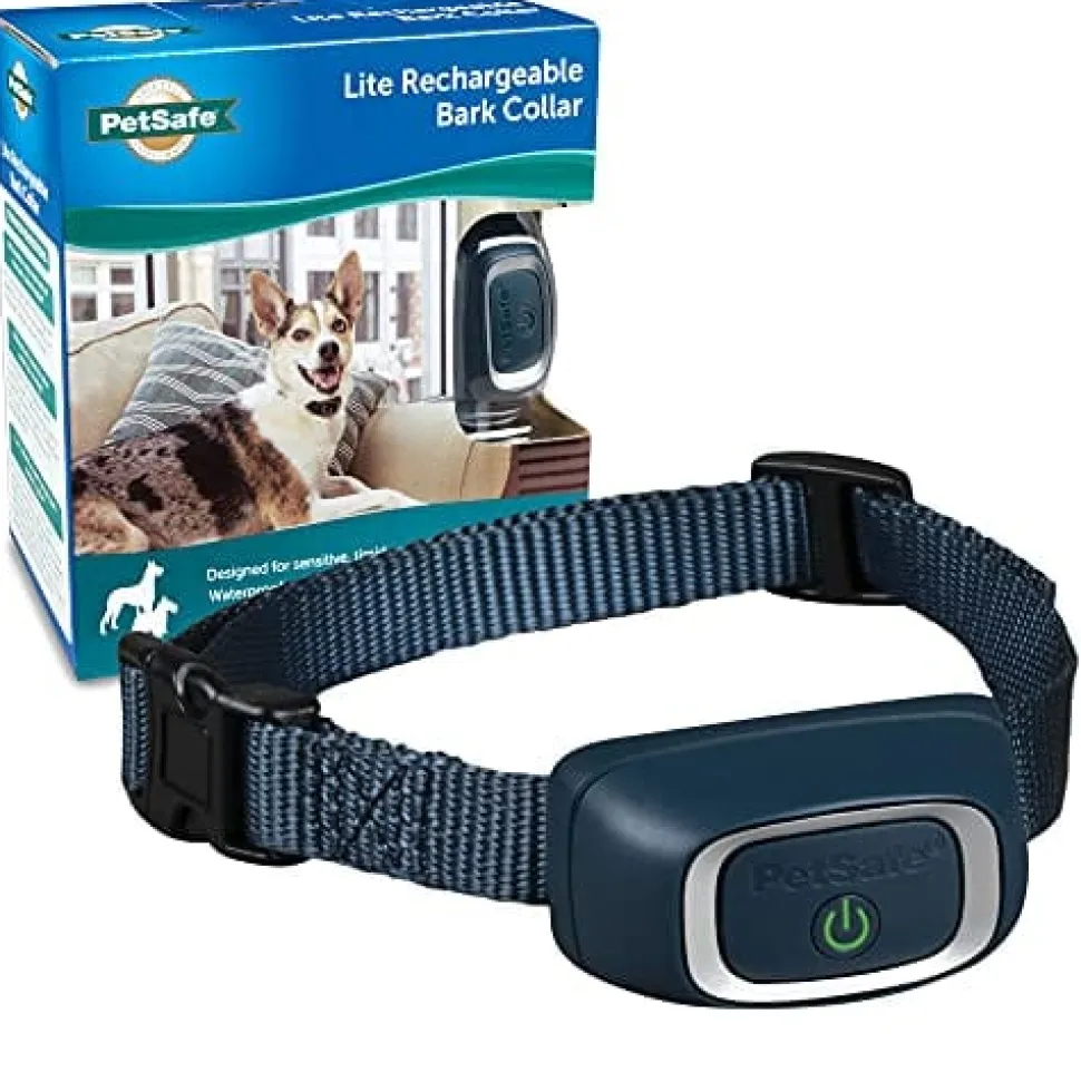 Petsafe Lite Rechargeable Dog Bark Control Collar - Under 8 Lbs