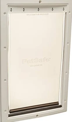 Petsafe Plastic Pet Door - White - Large