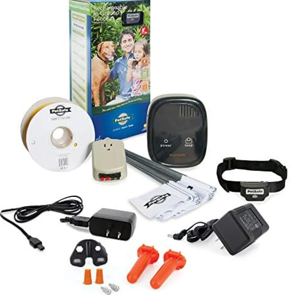 Petsafe Rechargeable In-Ground Fence System Dog Fencing & Zone Controls - 1/3 Acre