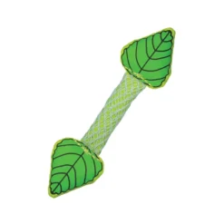 Petstages Fresh Breath Inner-Mint Flavored Dental Flossing Stick Plush Catnip Cat Toy