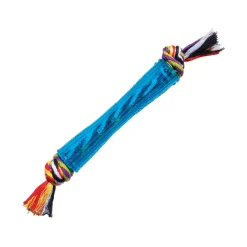 Petstages Orka Stick Dental Textured and Rope and Rubber Chew and Fetch Dog Toy