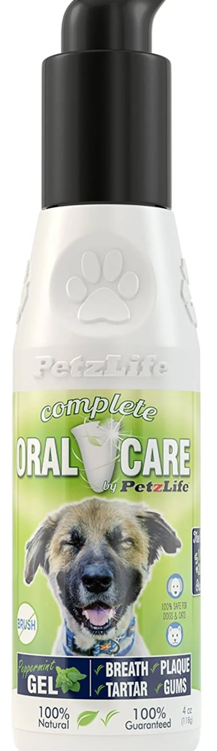 PETZLIFE Peppermint Gel Oral Care for Dogs and Cats - 1 oz