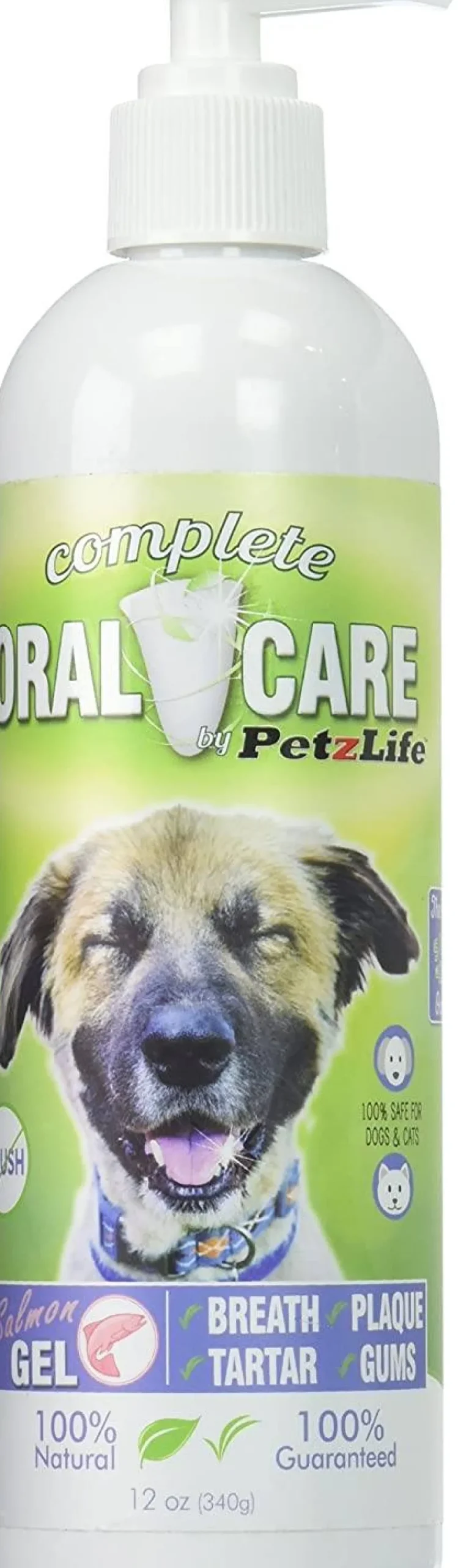 PETZLIFE Salmon Oil Gel Supplements for Dogs and Cats - 12 oz