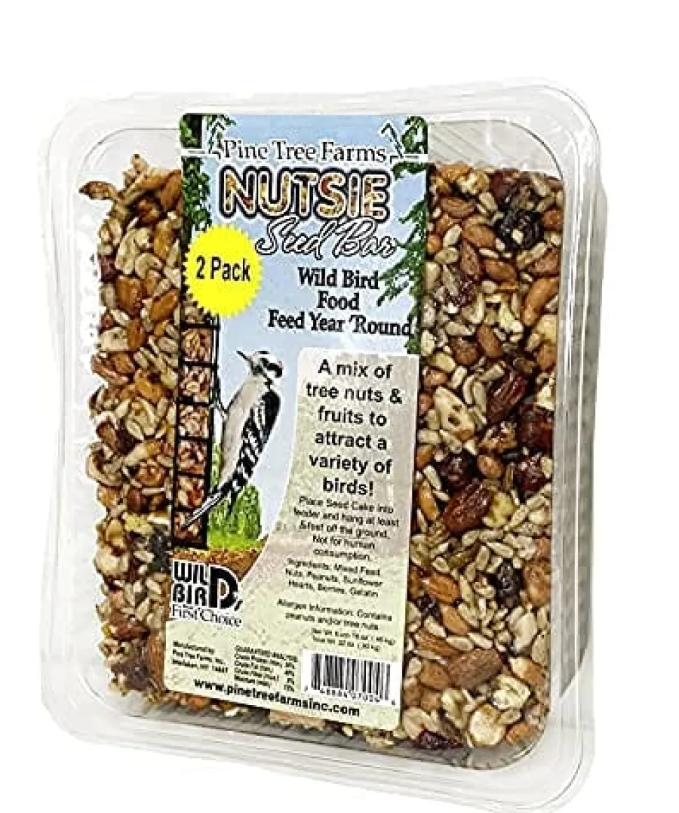 Pine Tree Farms Seed Bar Wild Bird Food - Nutsie - 16 Oz - 2 Pack