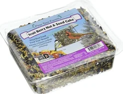 Pine Tree Farms Seed Cake Wild Bird Food - Fruit Berry and Nut - 2 Lbs