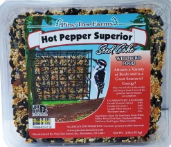 Pine Tree Farms Seed Cake Wild Bird Food - Hot Pepper - 2 Lbs
