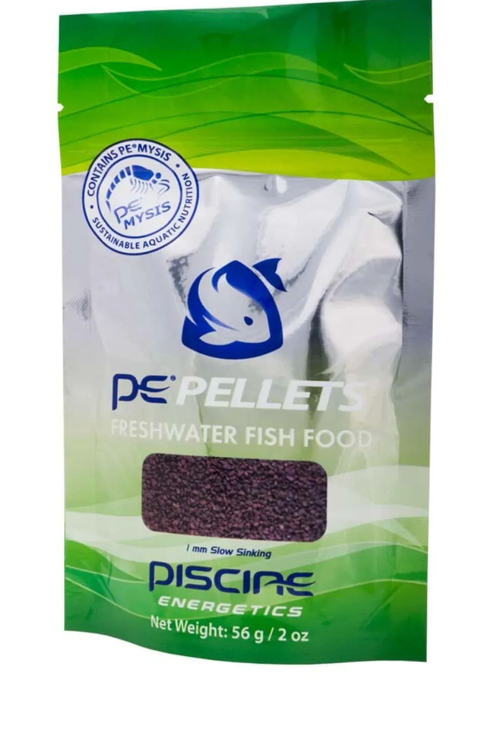 Piscine Energetics Pellets Freshwater Fish Food - 2 Oz