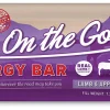 Plato Pet Treats Energy Bar Lamb & Apple Recipe Soft and Chewy Dog Treats - 12 ct Counter Display Box