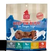 Plato Pet Treats Keep 'em Busy Duck & Blueberry Treats for Large Toys Dehydrated Dog Treats - 5oz Bag