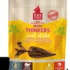 Plato Pet Treats Mini Thinkers Carrot Turkey & Peanut Butter Natural Dog Chews - 6 oz Bag