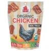 Plato Pet Treats Organic Chicken Strips Natural Dog Chews - 6 oz Bag