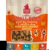 Plato Pet Treats Small Bites Organic Chicken Crunchy Dog Treats - 6 oz Bag