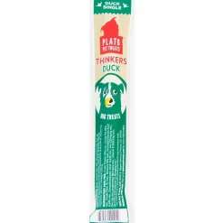 Plato Pet Treats Thinkers Duck Natural Dog Chews - individually wrapped