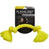 Playology Chicken Scented Dri-Tech Rope Dog Toy with Encapsiscent Technology - Small