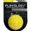 Playology Chicken Scented Squeaky Chew Ball Floating Rubber Dog Toy with Encapsiscent Tech - X-Large