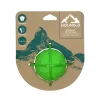 Playology Hound2O Squeaky Fetch Ball Squeak and Floating Rubber Dog Toy - Green