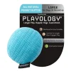 Playology Peanut Butter Scented Squeaky Ball Plush Dog Toy with Encapsiscent Technology - Medium