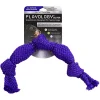 Playology Pork Scented Dri-Tech Dental Rope Dog Toy with Encapsiscent Technology - Medium