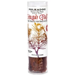 Polka Dog Bakery Holiday Feast Cat and Dog Dehydrated Treats - 4 Oz Tube