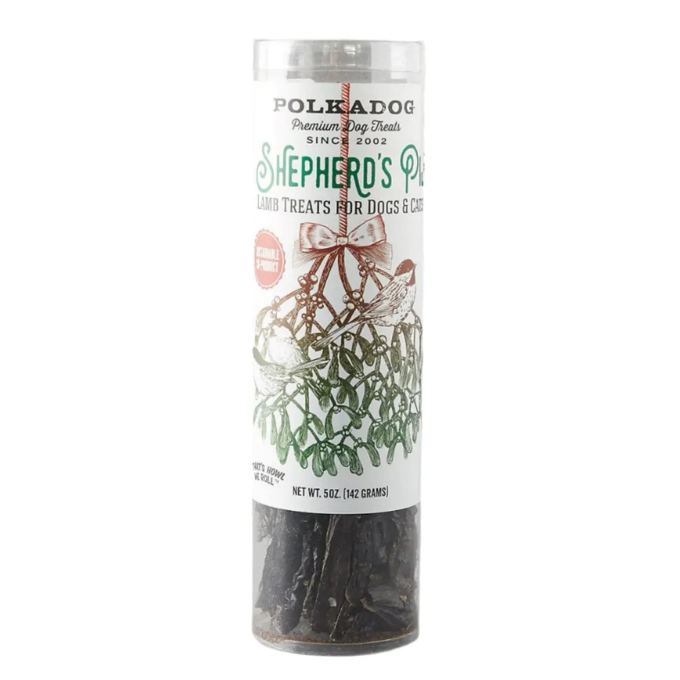 Polka Dog Bakery Shepards Pie Lamb Liver Cat and Dog Dehydrated Treats - 5 Oz Tube
