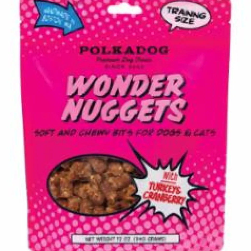 Polka Dog Bakery Wonder Nuggets Turkey Chewy Dog Treats - 12 Oz
