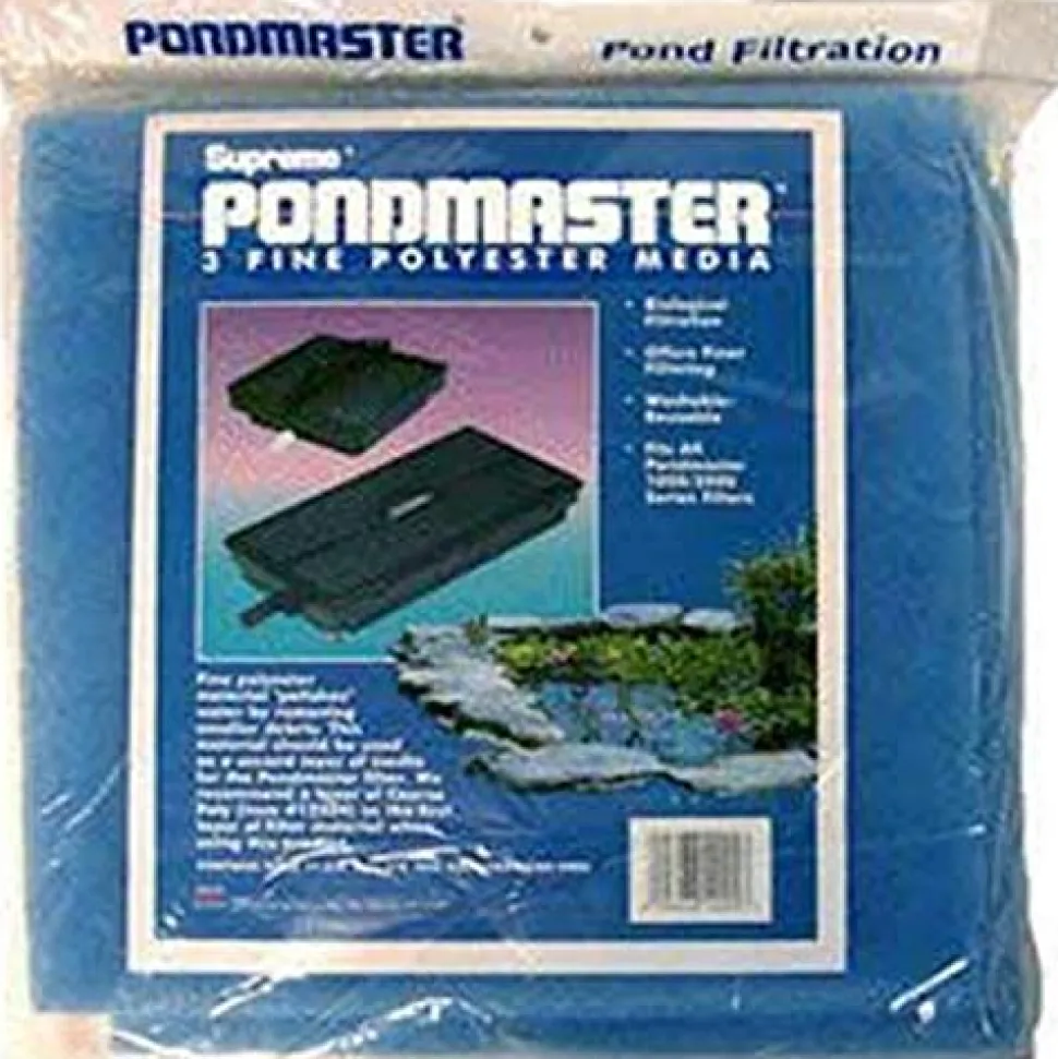 Pondmaster Blue Polyester Pads for 1000/2000 Submersible Filter Units - 3 pk