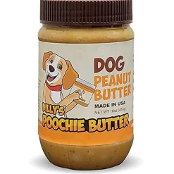 Poochie Butter Regular Jar Dog Peanut Butter - 16 Oz