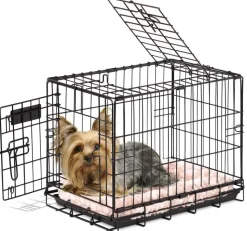 Precision Pet Products 2 Door Great Crate for Dog - Black - 19 in