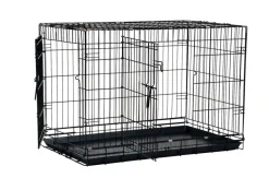 Precision Pet Products 2 Door Great Crate for Dog - Black - 42 in