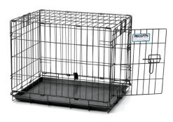 Precision Pet Products ProValu 1 Door Wire Dog Crate - Black - 36 in