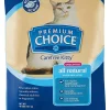 Premium Choice Carefree Kitty Solid Scoop Cat Litter - Unscented - 40 Lbs