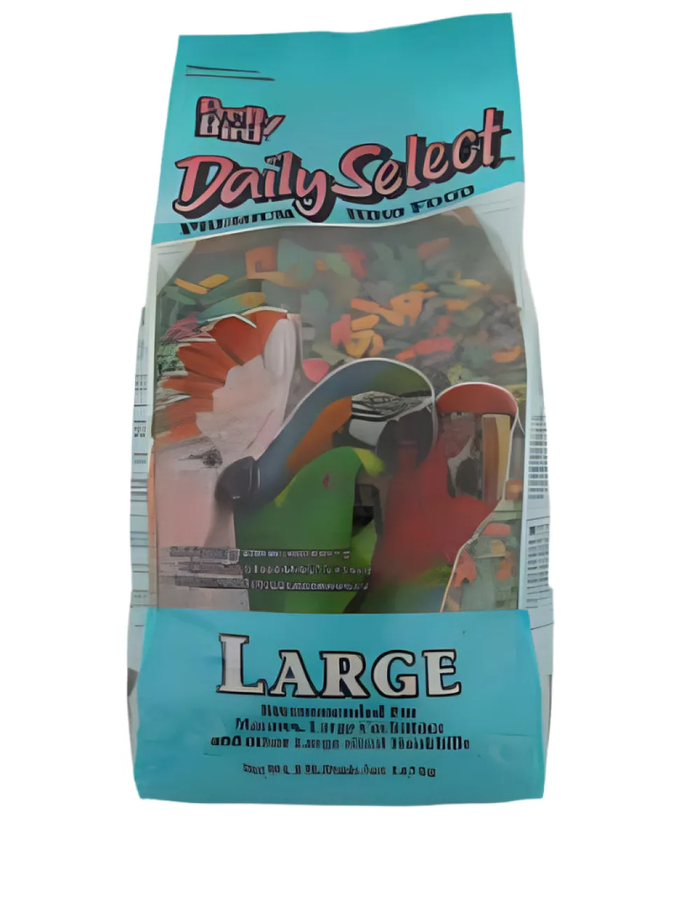 Pretty Bird International Daily Select Premium Extruded Bird Food - 8 lb - Large