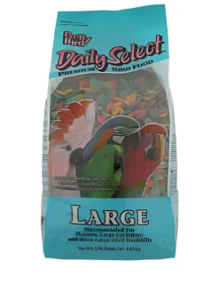 Pretty Bird International Daily Select Premium Extruded Bird Food - 20 lb - Large
