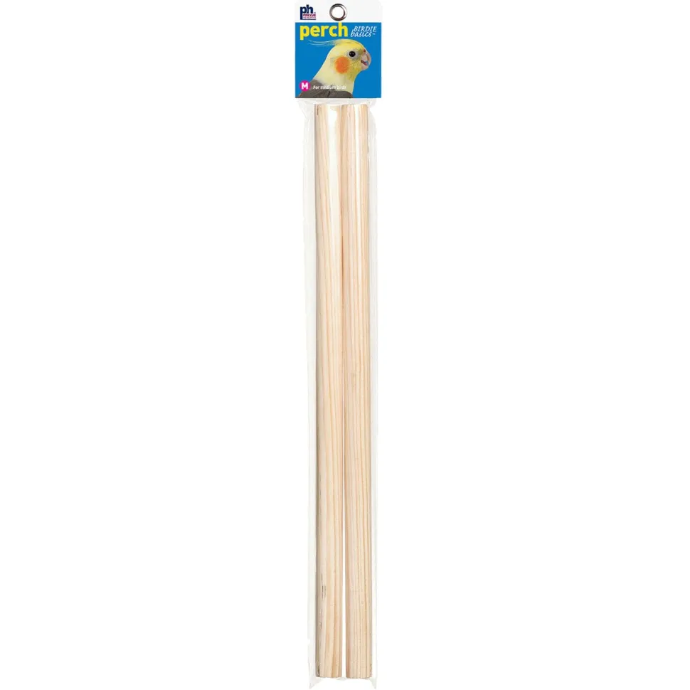 Prevue Hendryx Bird Perch - 17" x 0.75" dia - 2 pk