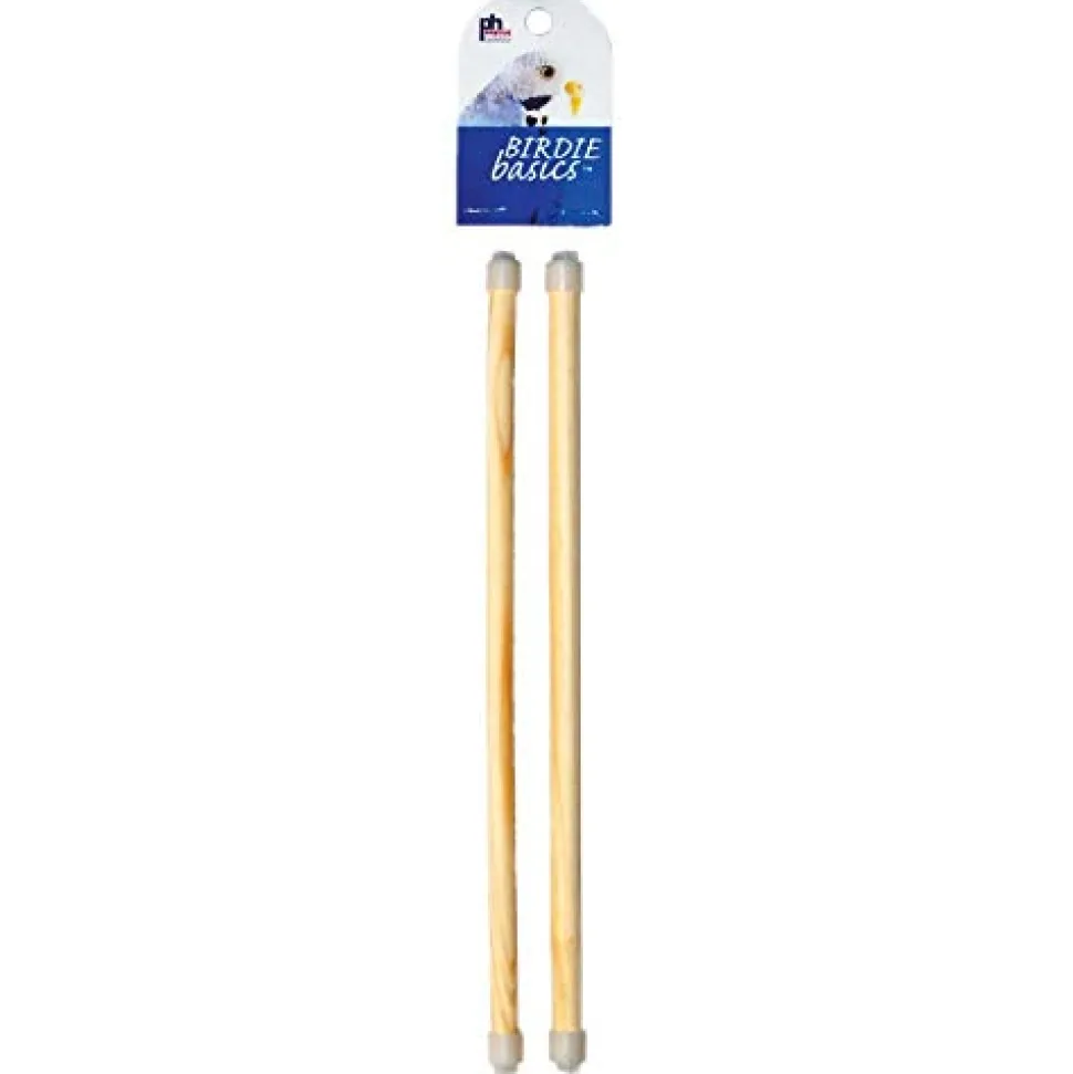 Prevue Hendryx Bird Perch - 10" x 0.44" dia - 2 pk