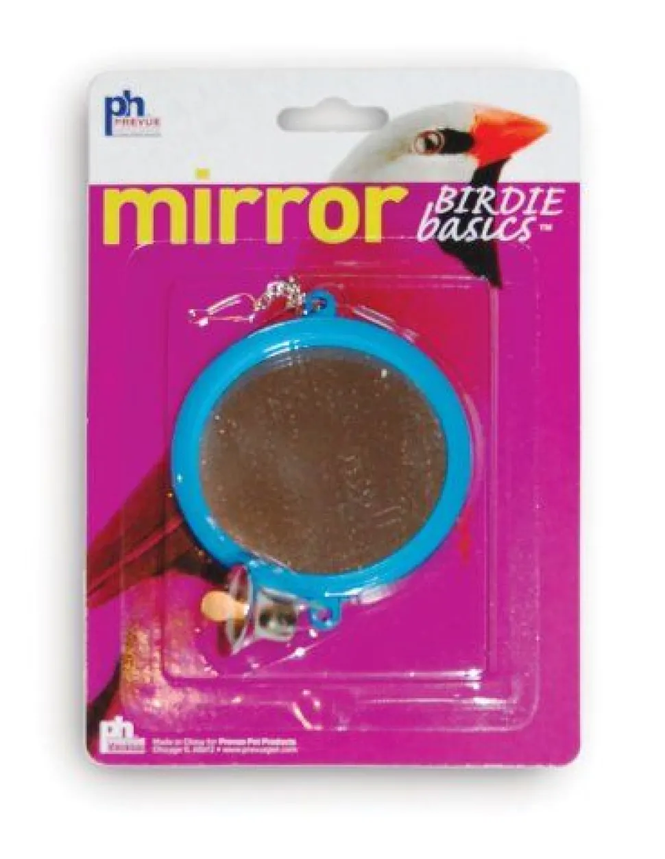 Prevue Hendryx Birdie Basics 2-Sided Mirror with Bell