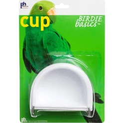 Prevue Hendryx Birdie Basics Hanging Half-Round Bird Cage Cup - Large