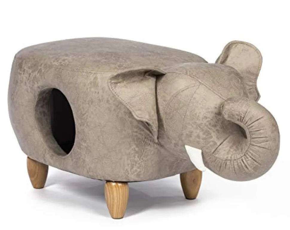 Prevue Hendryx Elephant Ottoman