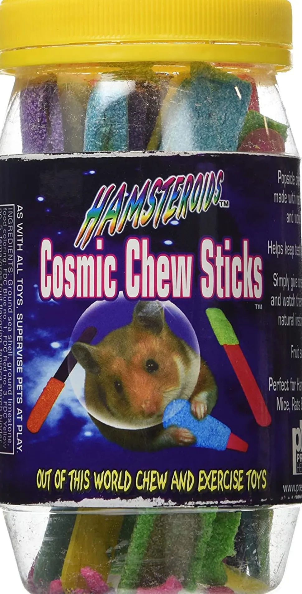 Prevue Hendryx Hamsteroids Cosmic Chew Sticks