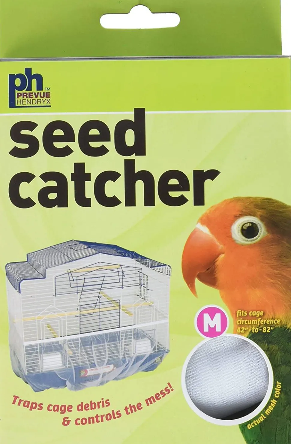 Prevue Hendryx Mesh Seed Catcher - Assorted Colors - 42" to 82"
