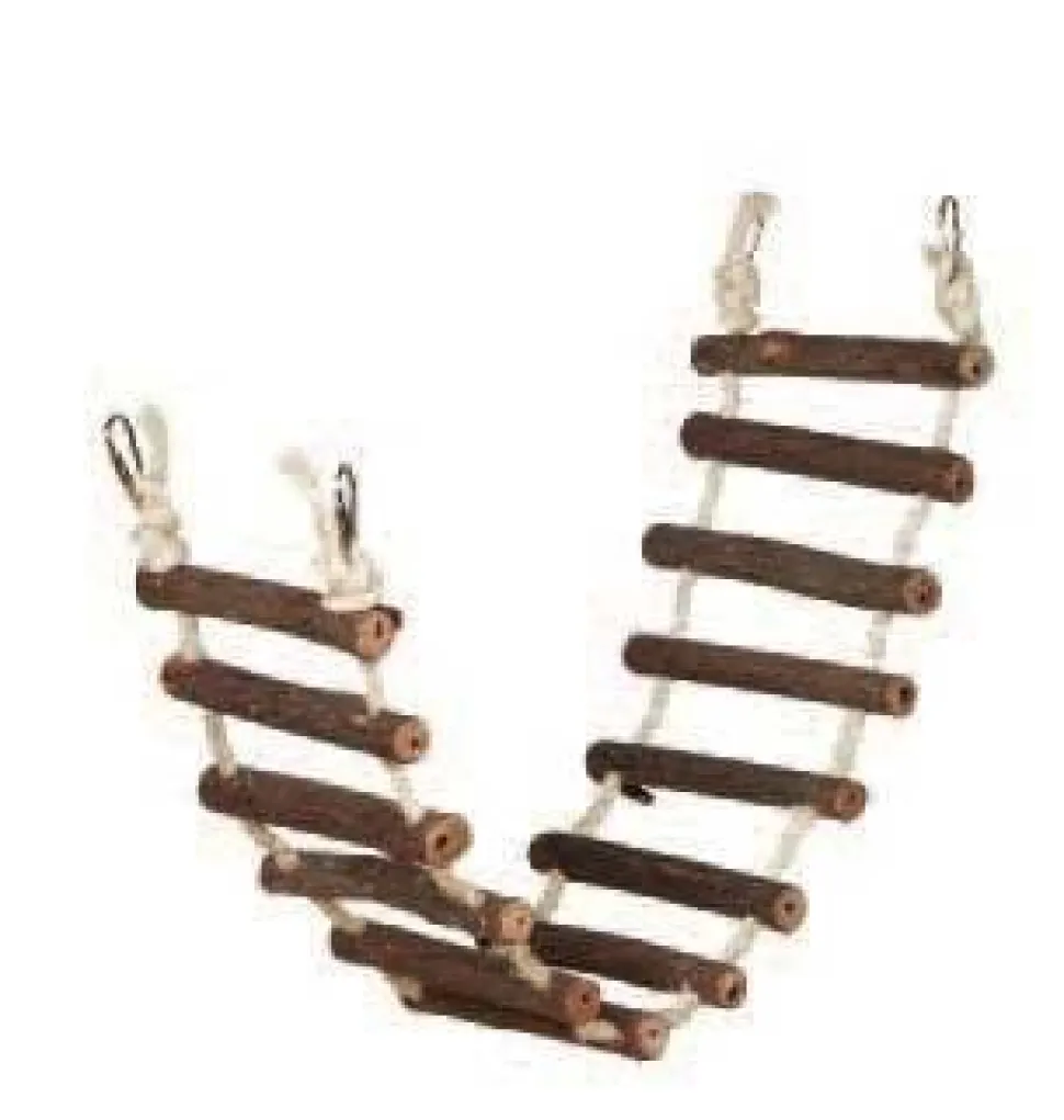 Prevue Hendryx Naturals Rope Bird Ladder - 27.75"