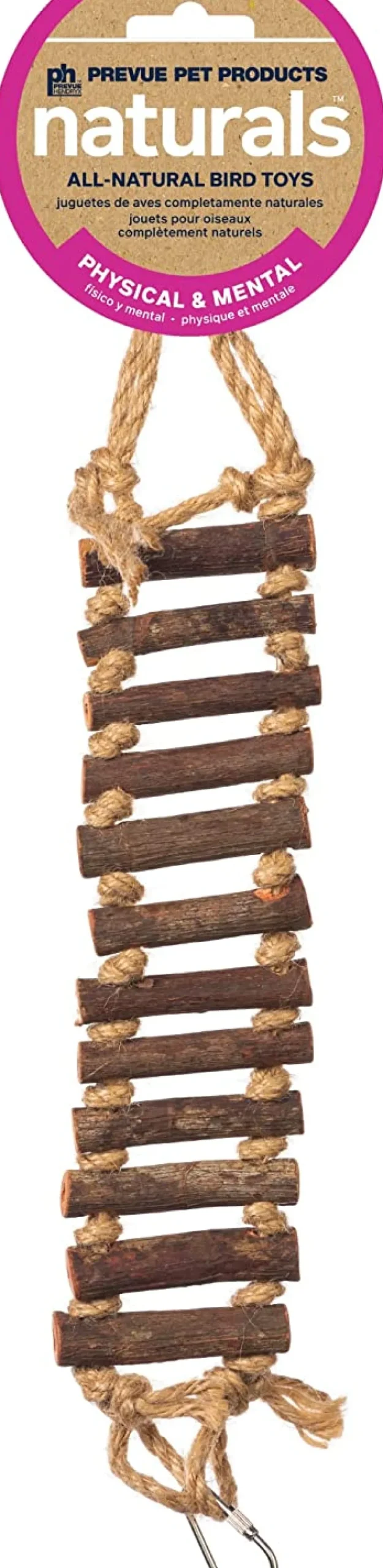 Prevue Hendryx Naturals Rope Bird Ladder - 20"
