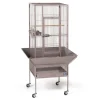 Prevue Hendryx Park Plaza Bird Cage - Blush - 18" x 18" x 49"