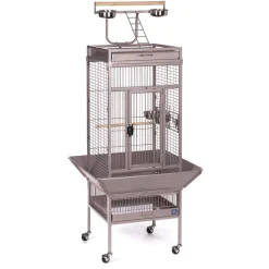 Prevue Hendryx PlayTop Bird Home - Blush - 18" x 18" x 57"