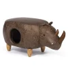 Prevue Hendryx Rhinoceros Ottoman