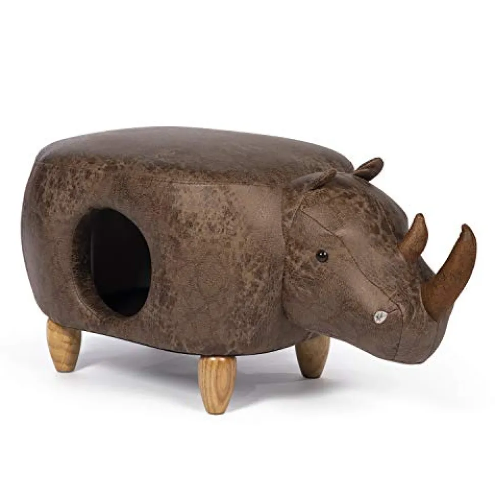 Prevue Hendryx Rhinoceros Ottoman